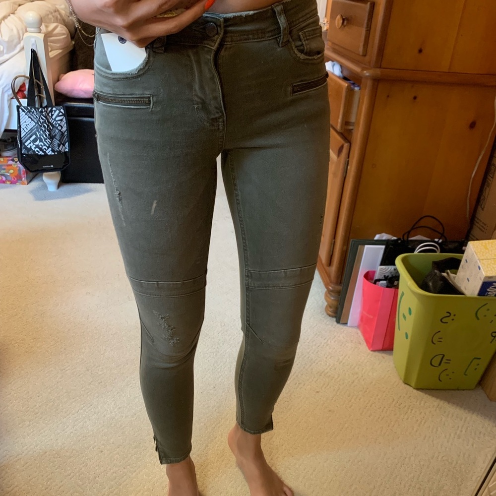 NWT Zara Cargo Jeans